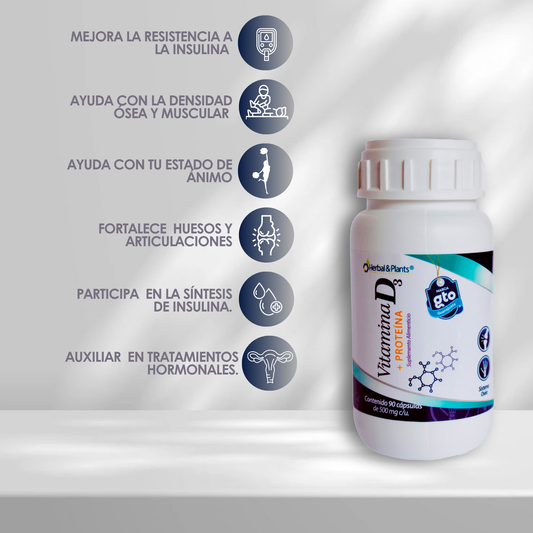 Vitamina D3 + Proteína